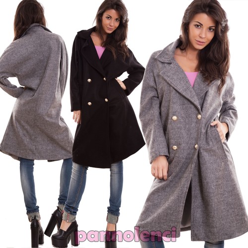 Cappotto donna oversize