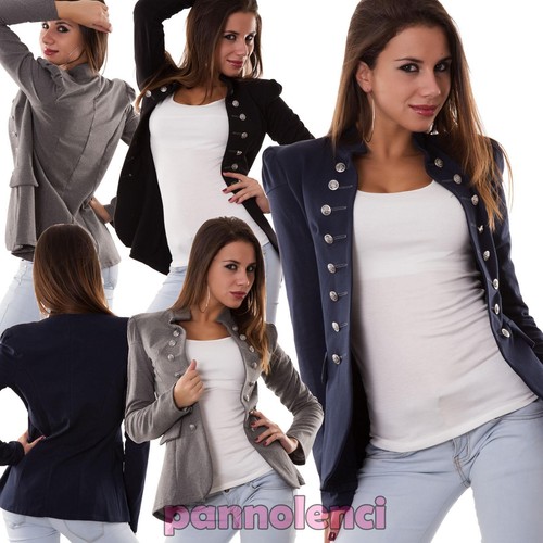 Giacca donna militar - , maniche