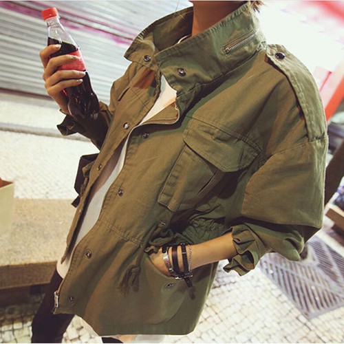 Donna cargo giacca corto - cargo,