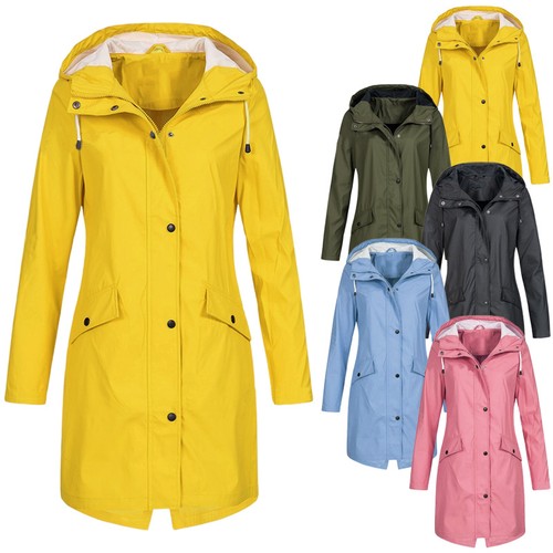 Donna medio lungo impermeabile - donna,