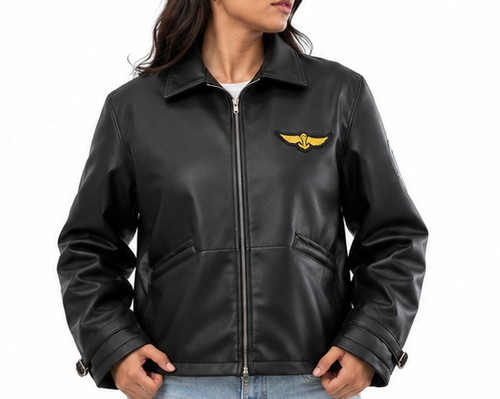 Giubbotto bomber donna nero