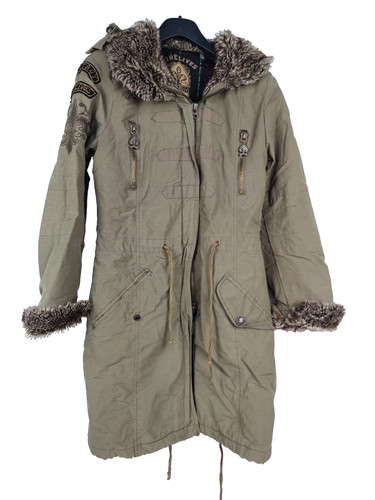 Parka donna ninelives kaki - donna,